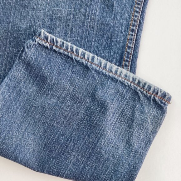 Denizen from Levi's jeans 281 straight fit washed denim blue men's size 29X30 - Picture 10 of 14